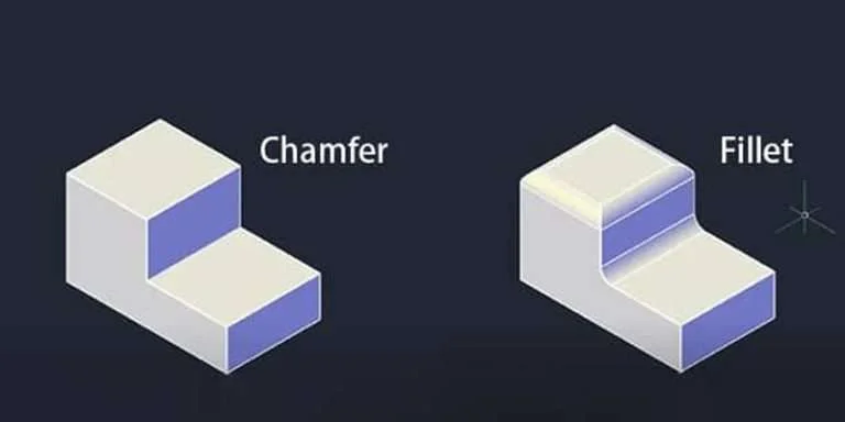 Fillet and Chamfer Differences: How to Choose Between Them?