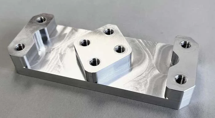 custom milled part with high precision