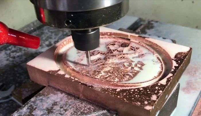 cnc copper process