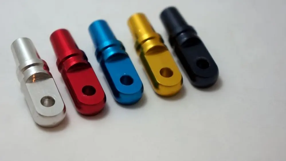 anodizing type 2 and 3 on the table